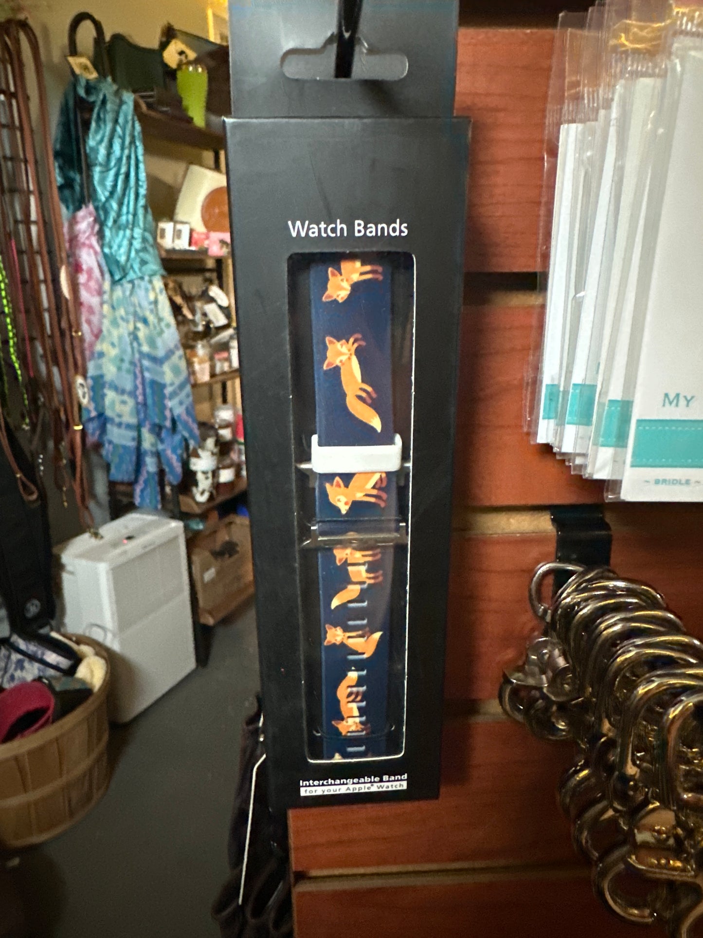 C4 Apple Watch Bands - ETA Playing Foxes - Navy / 42/44 mm