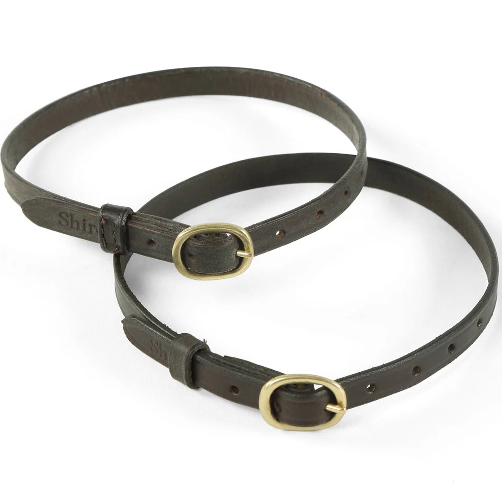 Shires Velocity Leather Spur Straps