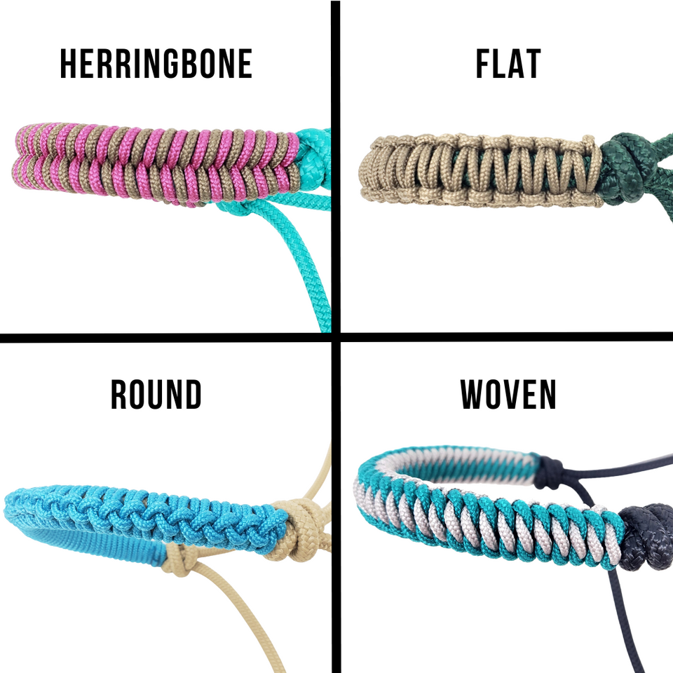 Knotty Girls 2-Knot Rope Halter with Noseband