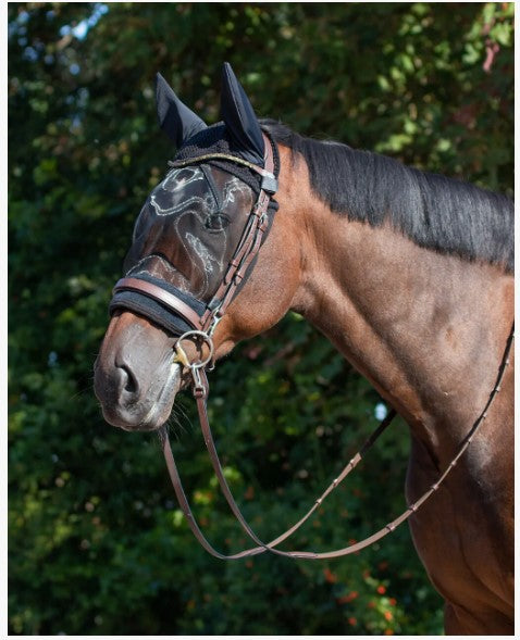 QHP Ear Bonnet with Fly Mask