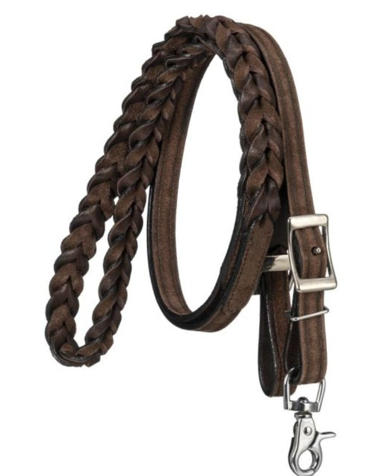 Royal King Braided Leather Roping Reins