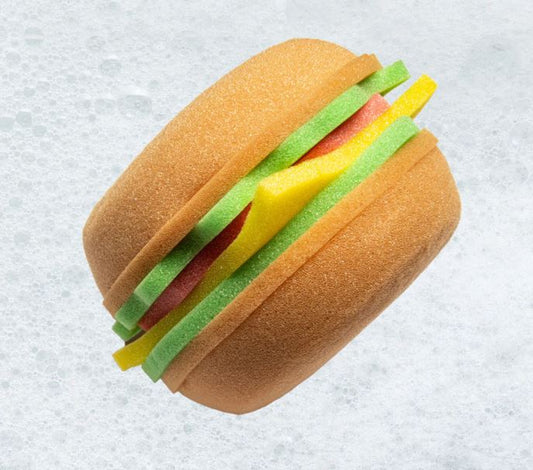 Blue Ribbon Burger Bath Sponge