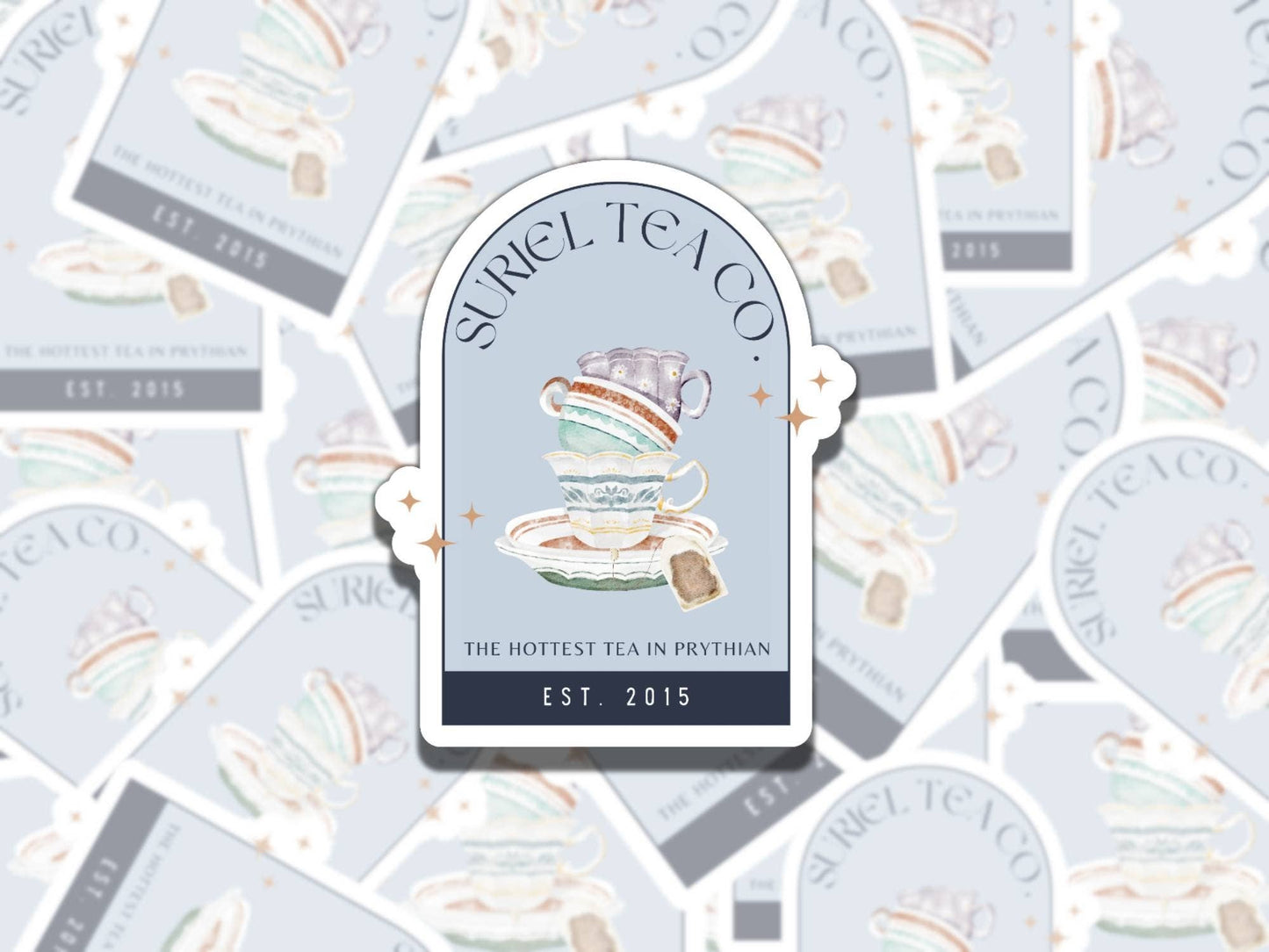 ACOTAR Suriel Tea Co SJM Vinyl Sticker for eReader
