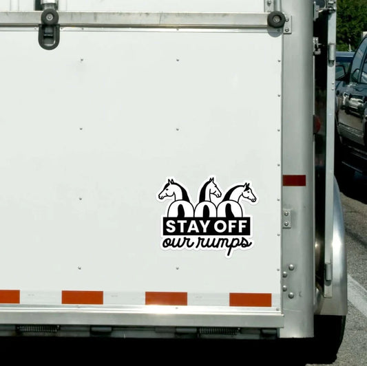Dapplebay Horse Trailer Decal