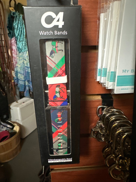 C4 Apple Watch Bands - Horse on the Loose - Plaid / 38/40 mm