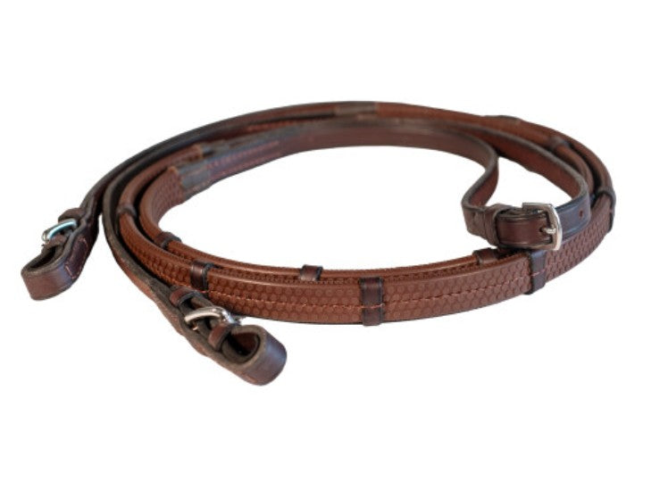 Nunn Finer Rubber Reins with Hand Stops