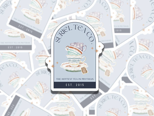 ACOTAR Suriel Tea Co SJM Vinyl Sticker for eReader