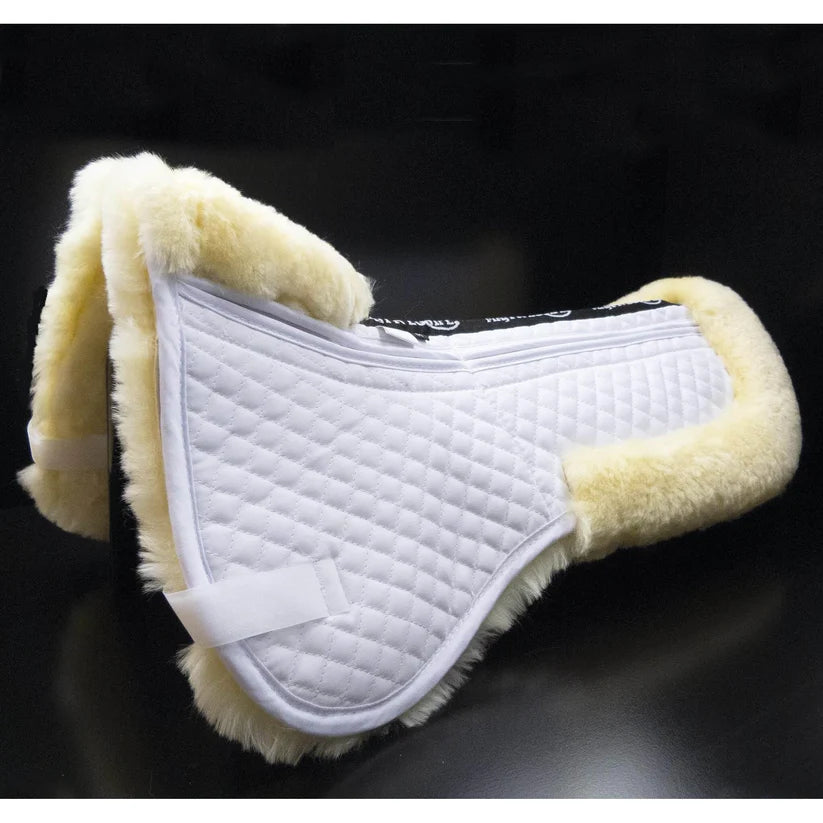 Majyk Equipe Ergonomics Full Fleece Correction Half Pad with Impact Protection Shims